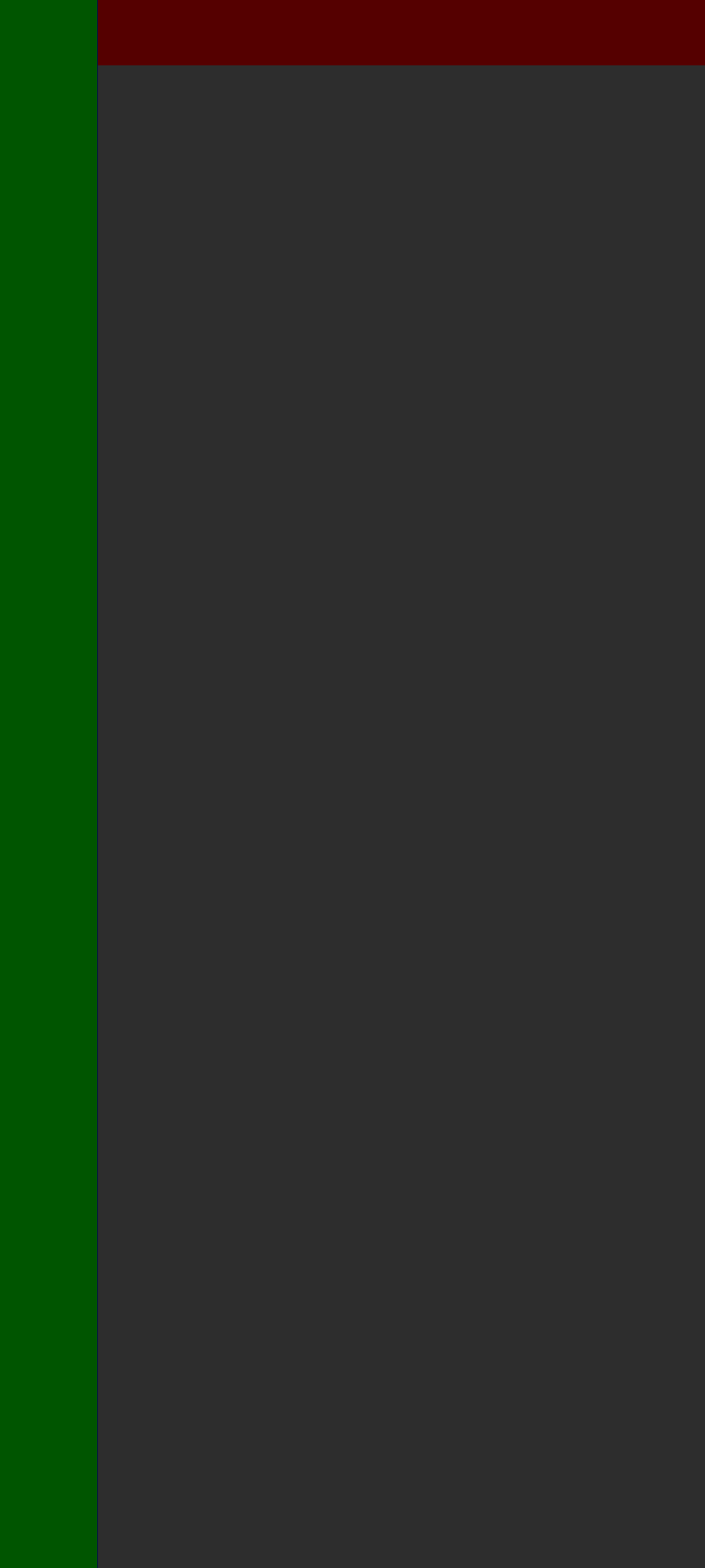 left_nav_Bar diff, no highlighted pixels