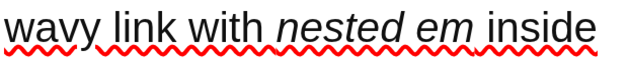Before: wavy underline breaks at the nested em