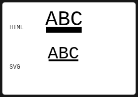Expected rendering for svg-e